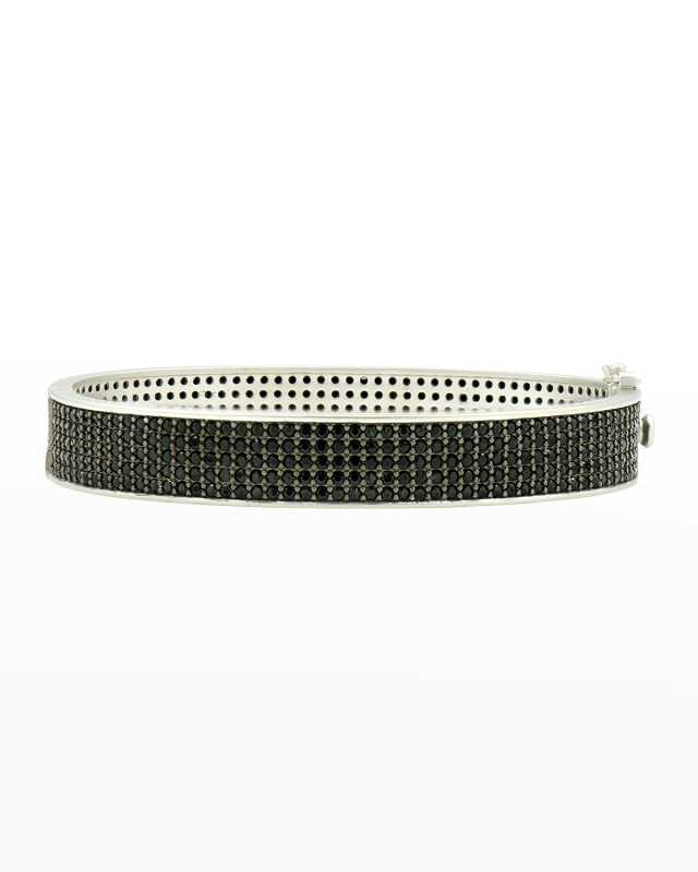 Pave Hinge Bangle
